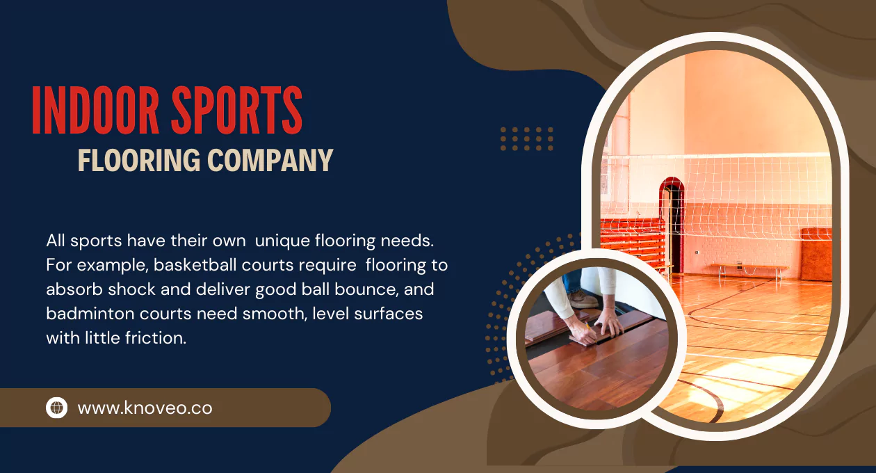 Indoor sports flooring company