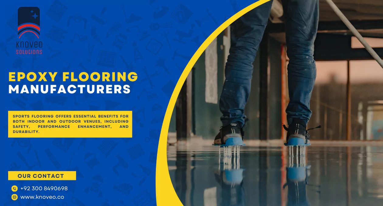 Knoveo Epoxy Flooring Manufacturers & Sports Flooring Solutions in Pakistan