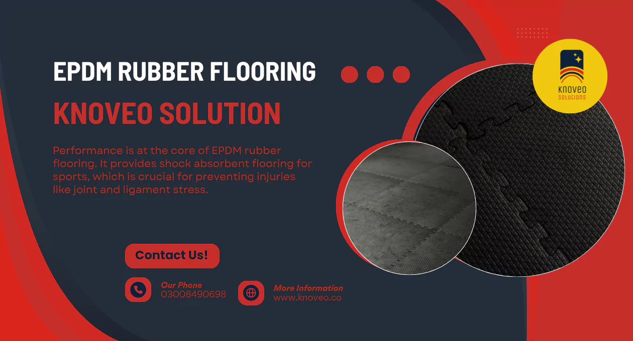 EPDM Rubber Flooring by Knoveo – Sports Flooring Company