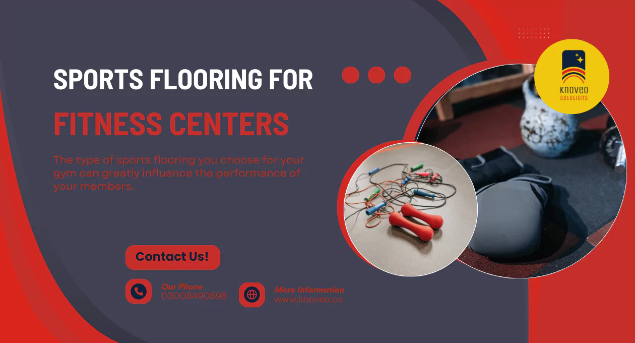 Top Sports Flooring for Fitness Centers | Knoveo's Premium Flooring Options