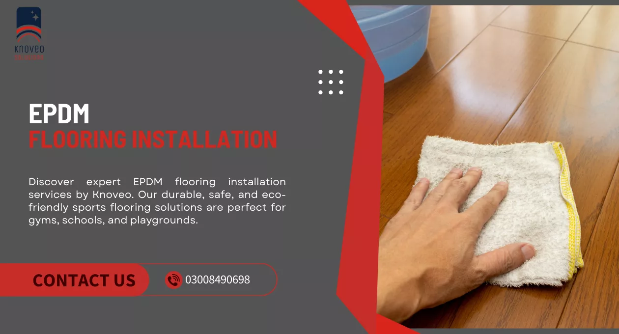 EPDM Flooring Installation | Top Sports Flooring Solutions by Knoveo