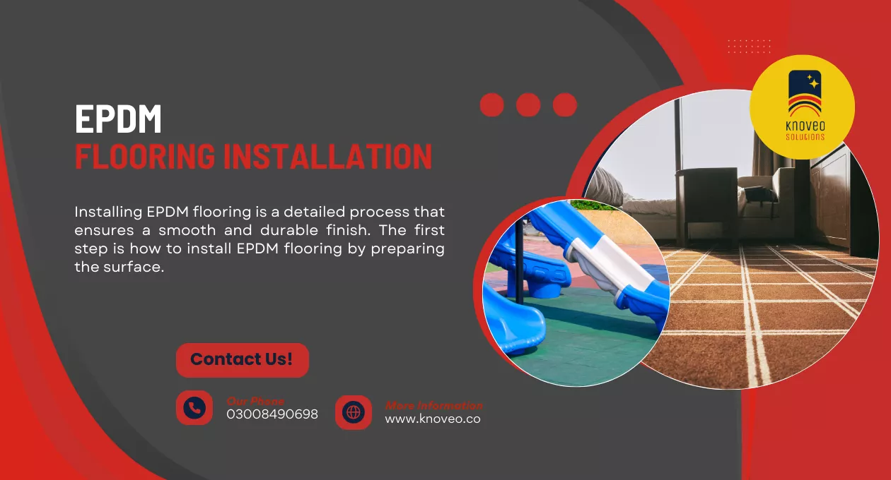 EPDM Flooring Installation | Top Sports Flooring Solutions by Knoveo