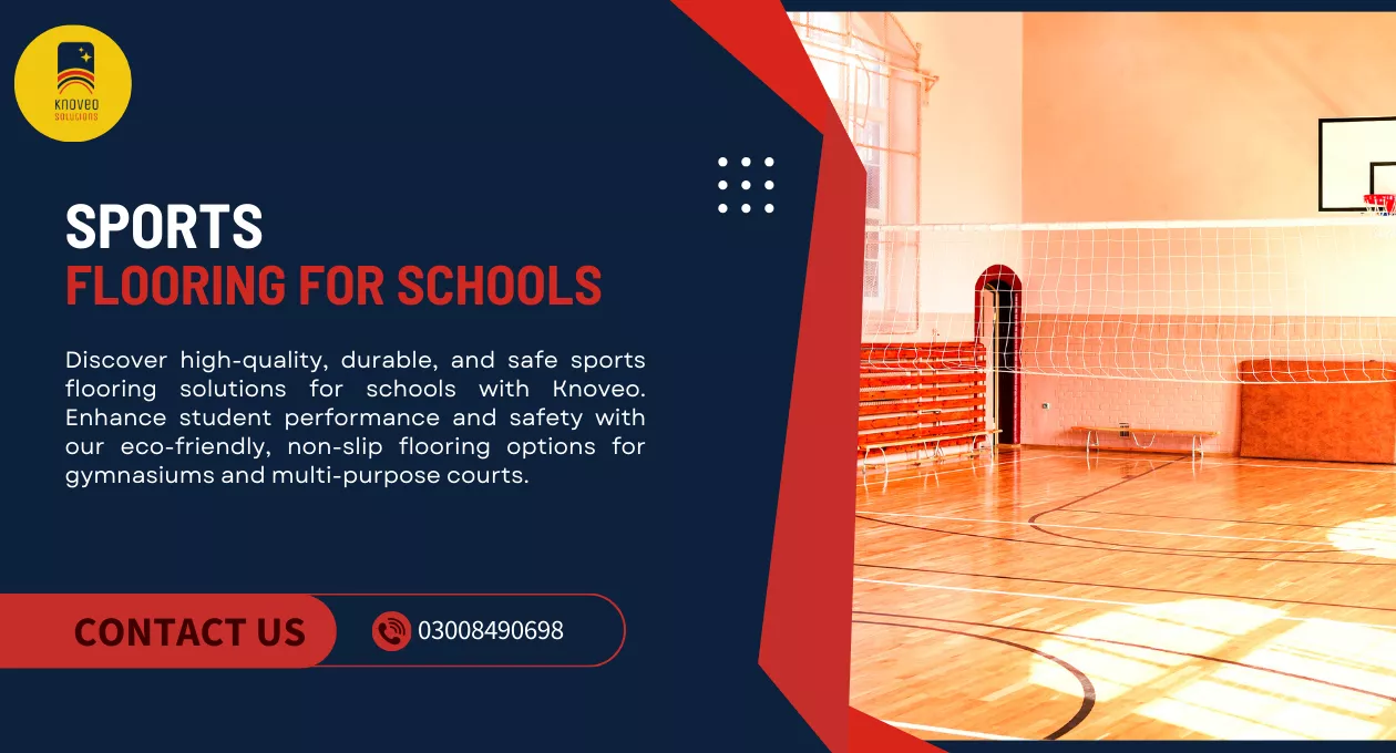 Sports Flooring for Schools | Durable & Safe Solutions by Knoveo