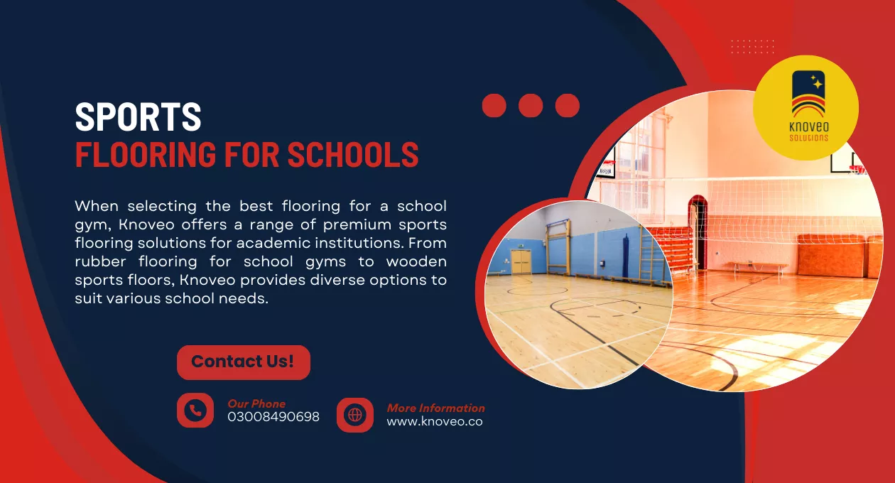Sports Flooring for Schools | Durable & Safe Solutions by Knoveo