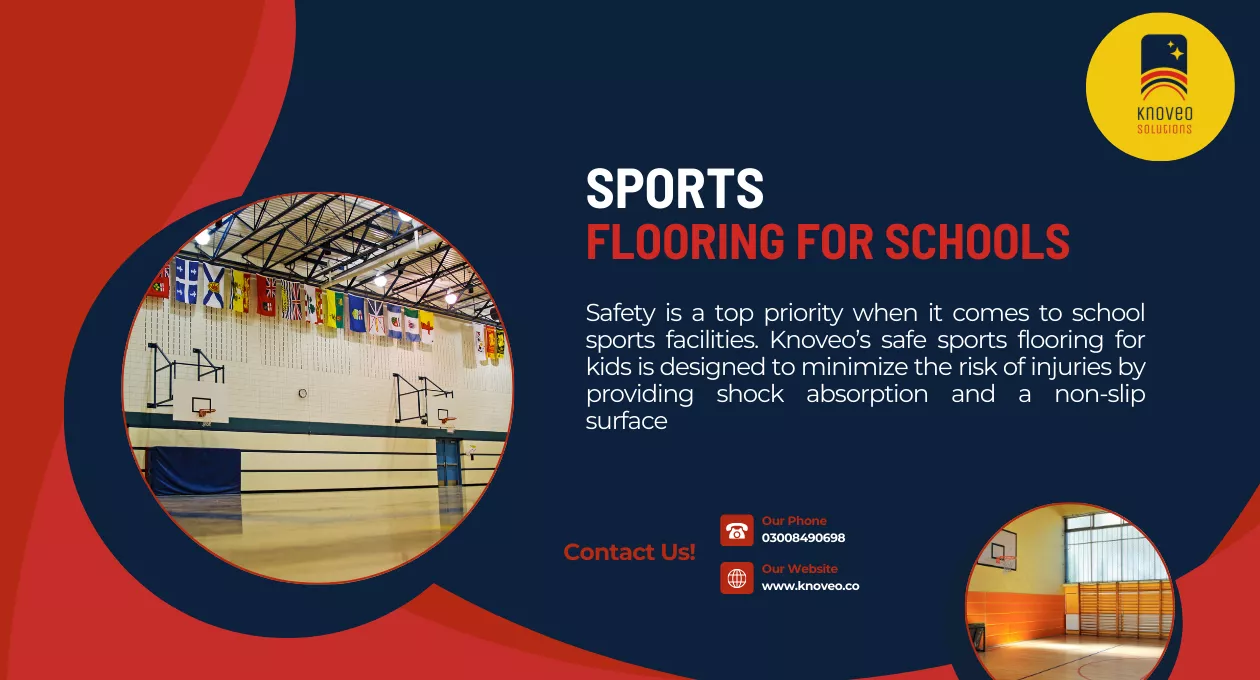 Sports Flooring for Schools | Durable & Safe Solutions by Knoveo
