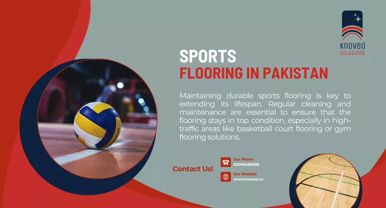 Sports Flooring in Pakistan - Knoveo Flooring Services