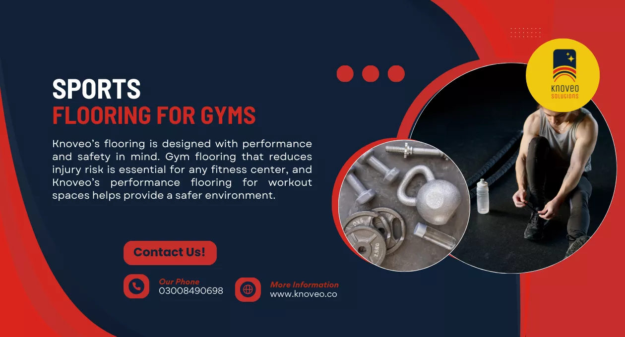 Premium Sports Flooring for Gyms – Durable Flooring Solutions by Knoveo