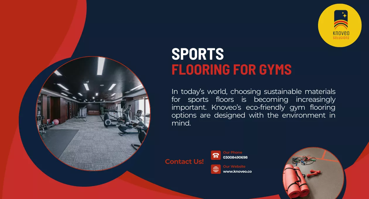 Premium Sports Flooring for Gyms – Durable Flooring Solutions by Knoveo