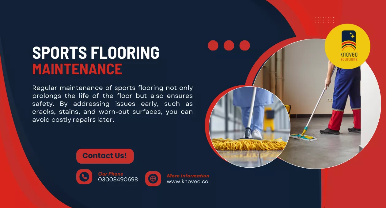 Sports Flooring Maintenance | Sports Flooring Company | Knoveo
