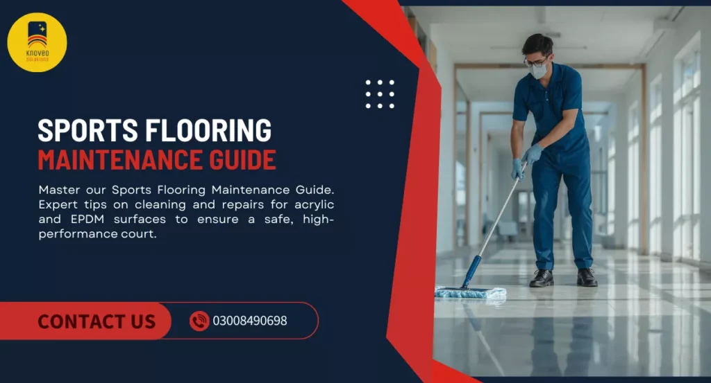 Sports Flooring Maintenance Guide | Knoveo Solution