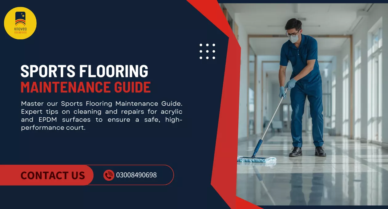 Sports Flooring Maintenance Guide | Knoveo Solution