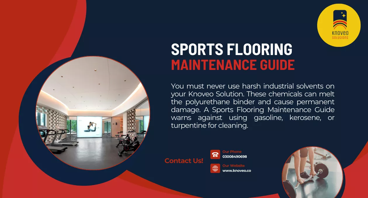 Sports Flooring Maintenance Guide | Knoveo Solution