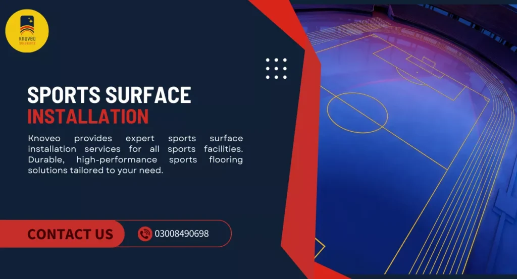 Sports Surface Installation - Sports Flooring Company | Knoveo