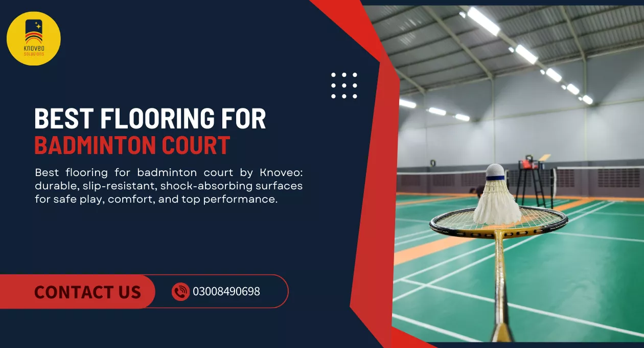 Best Flooring for Badminton Court | Knoveo 