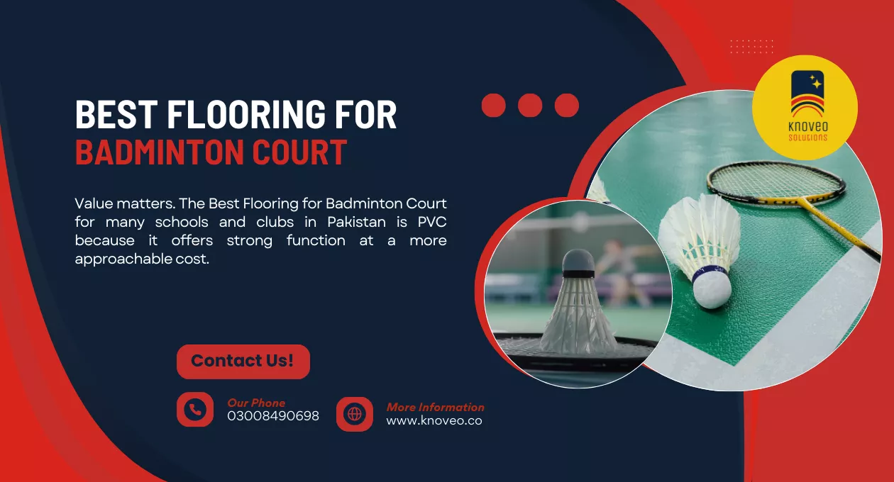 Best Flooring for Badminton Court | Knoveo 