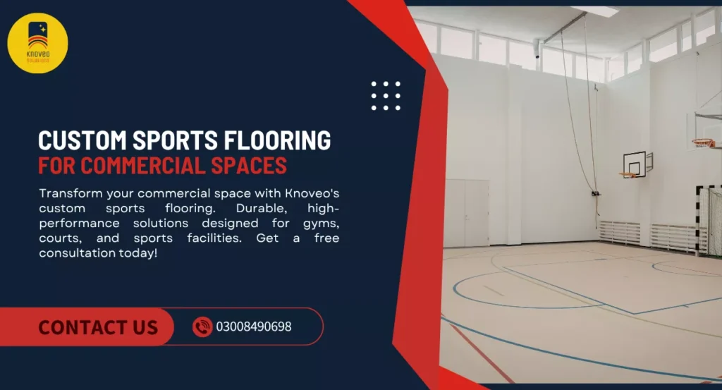 Custom Sports Flooring for Commercial Spaces | Knoveo