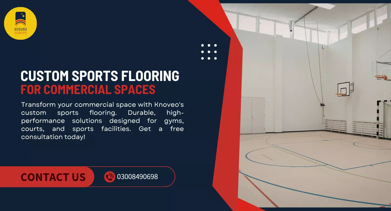 Custom Sports Flooring for Commercial Spaces | Knoveo