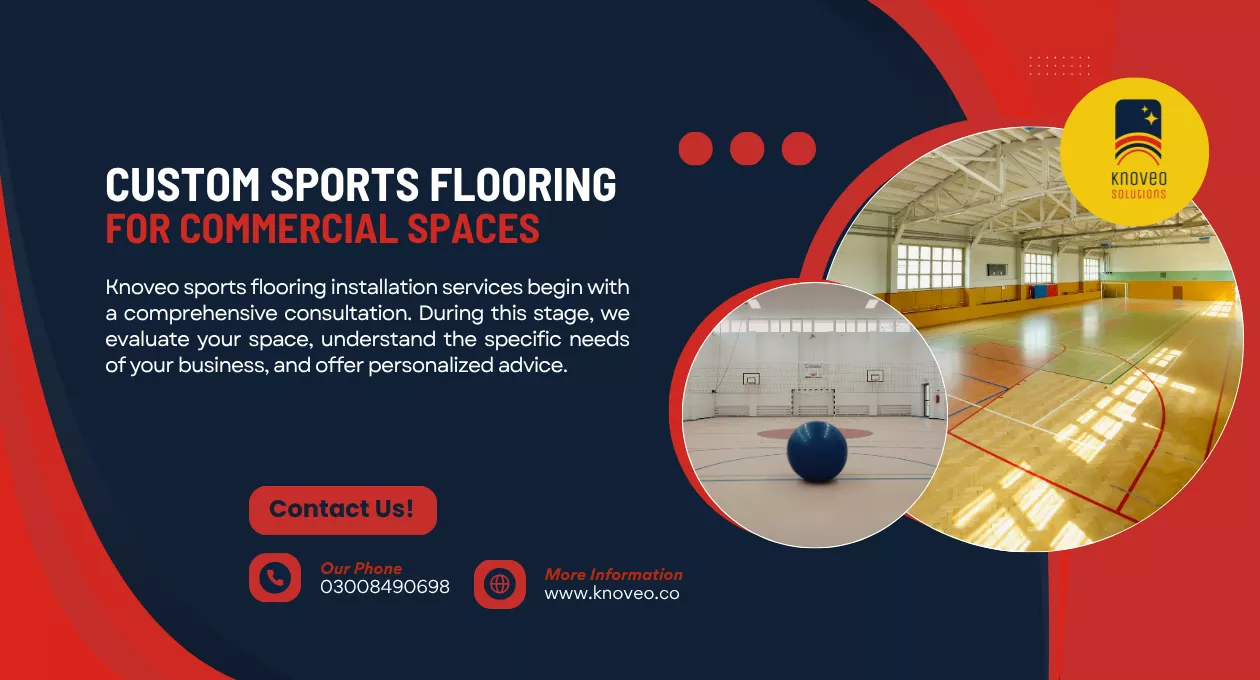 Custom Sports Flooring for Commercial Spaces | Knoveo