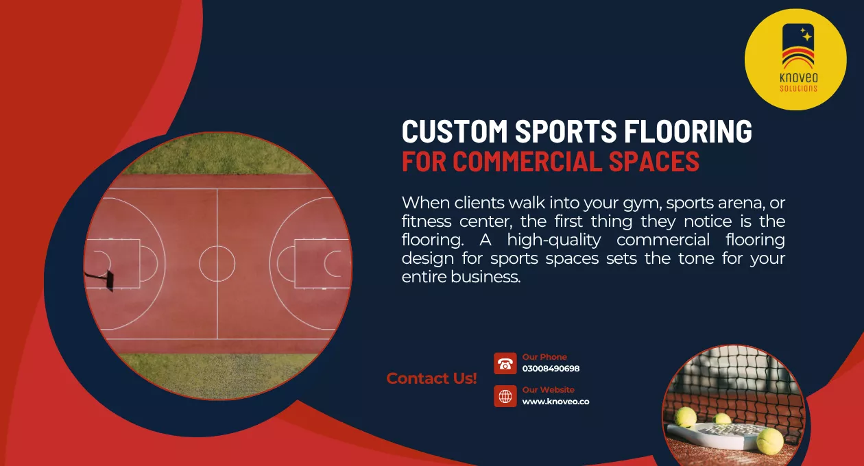 Custom Sports Flooring for Commercial Spaces | Knoveo