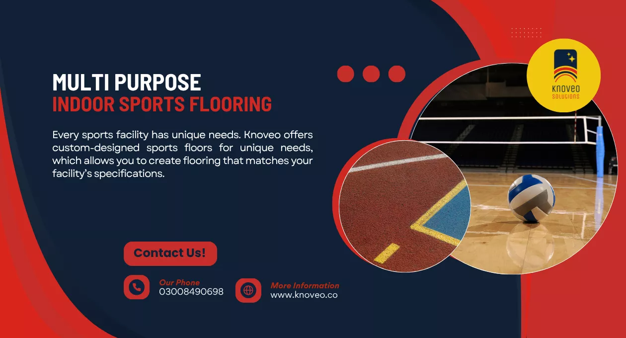 Expert Multi Purpose Indoor Sports Flooring | Knoveo