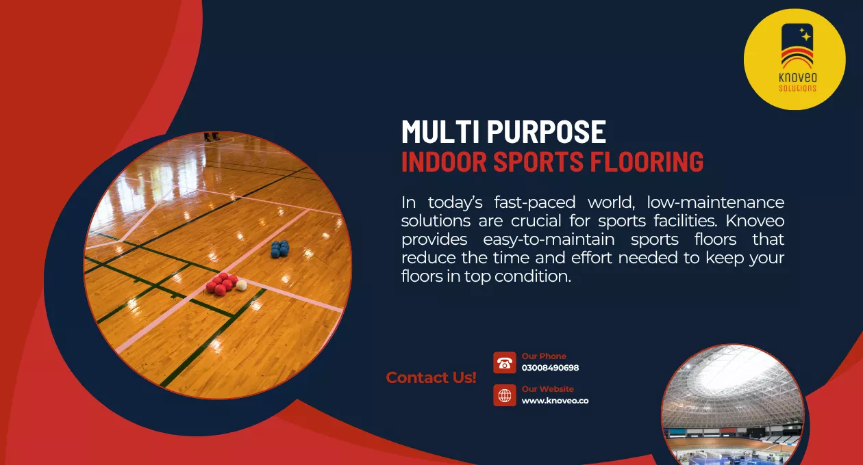 Expert Multi Purpose Indoor Sports Flooring | Knoveo