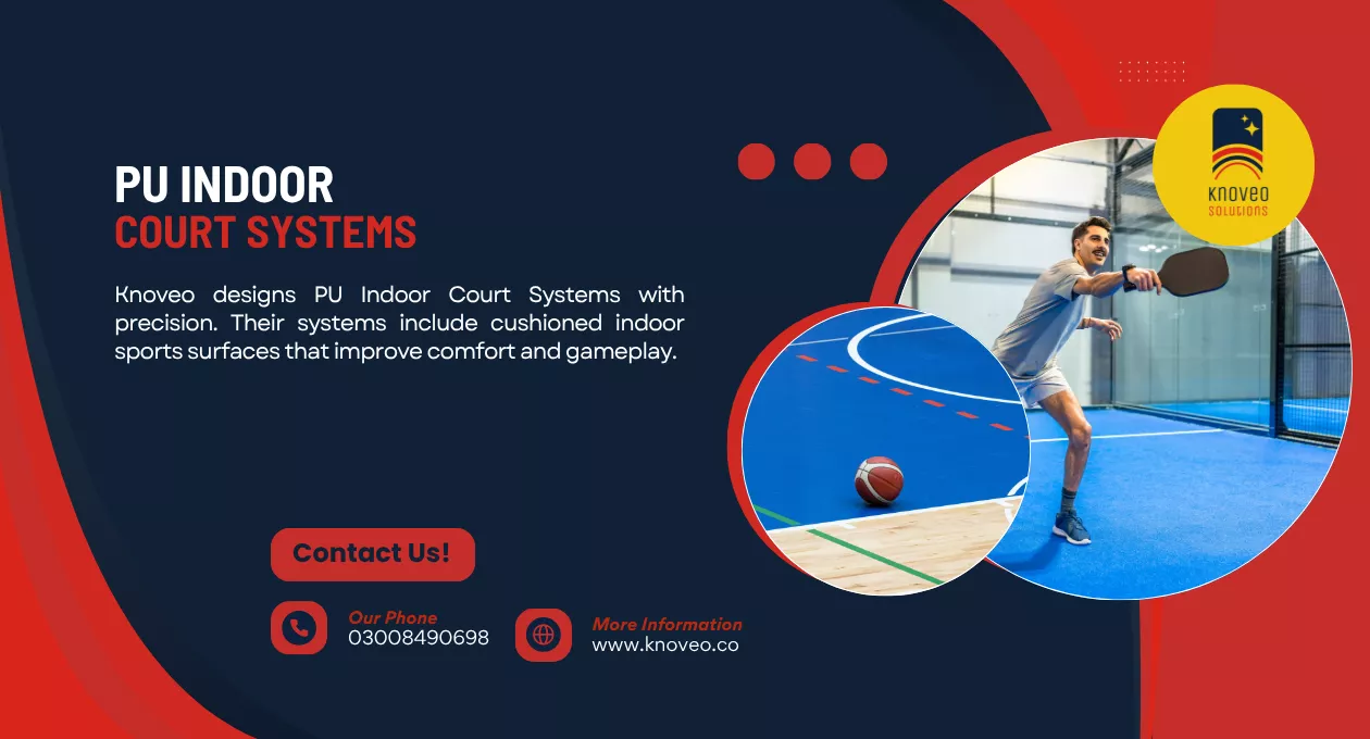 PU Indoor Court Systems | Premium Sports Flooring Solutions by Knoveo