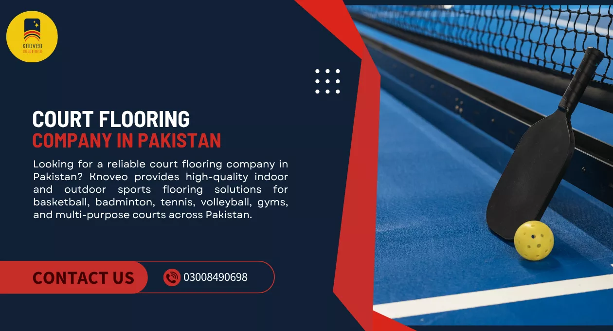 Court Flooring Company in Pakistan | Sports Flooring by Knoveo 