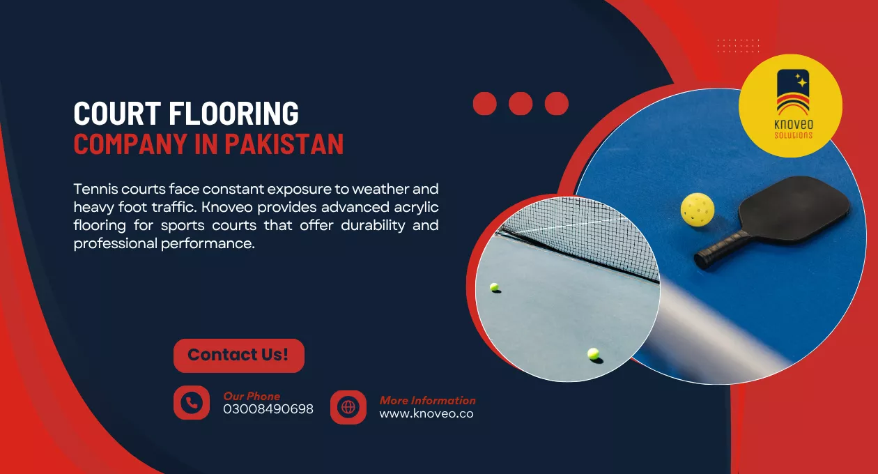 Court Flooring Company in Pakistan | Sports Flooring by Knoveo 