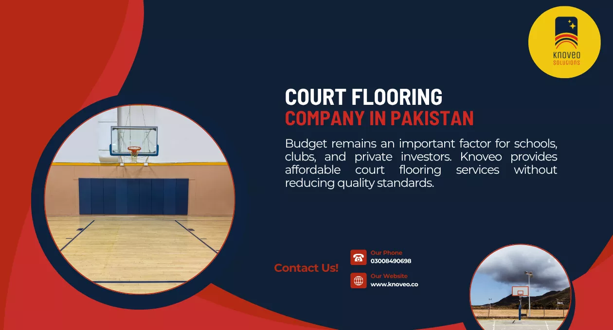 Court Flooring Company in Pakistan | Sports Flooring by Knoveo 