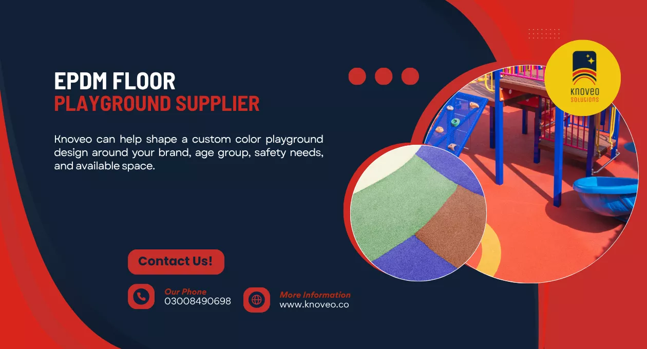 EPDM Floor Playground Supplier | Knoveo Sport Flooring 