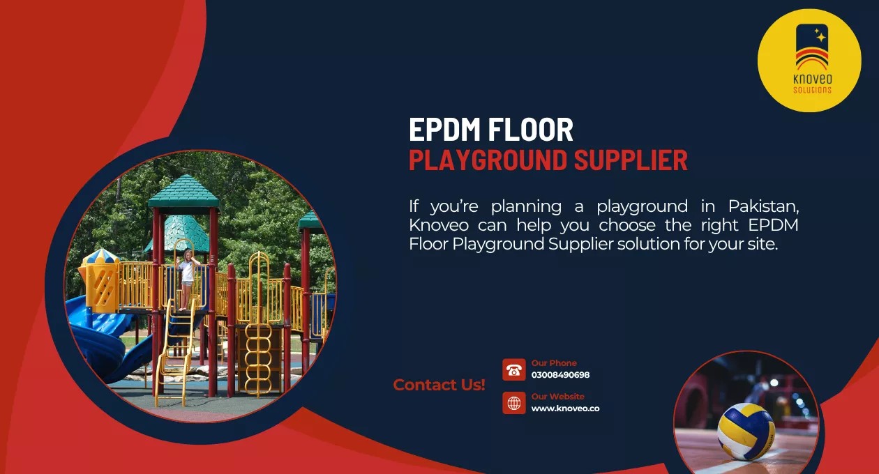 EPDM Floor Playground Supplier | Knoveo Sport Flooring 