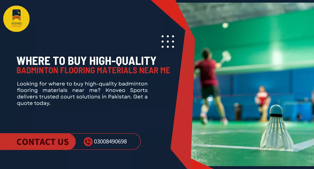 Where to buy high-quality badminton flooring materials near me