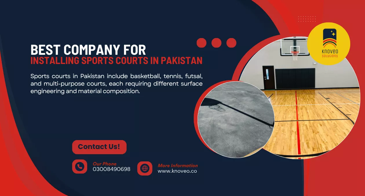 Best company for installing sports courts in Pakistan