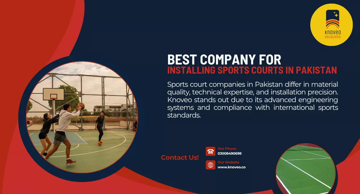 Best company for installing sports courts in Pakistan