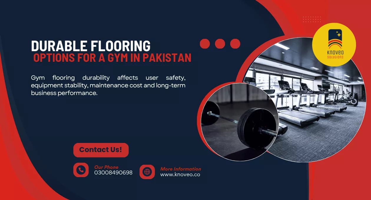 Durable flooring options for a gym in Pakistan | knoveo
