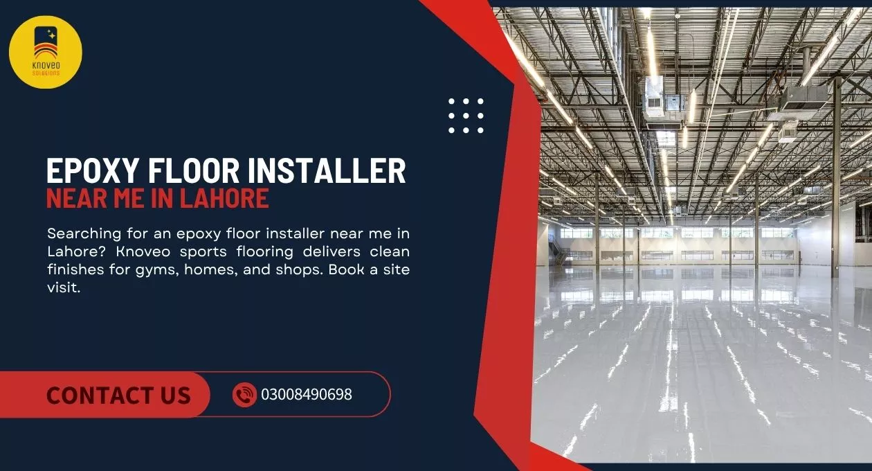 Epoxy floor installer near me in Lahore | Knoveo