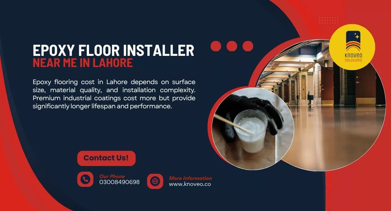 Epoxy floor installer near me in Lahore | Knoveo