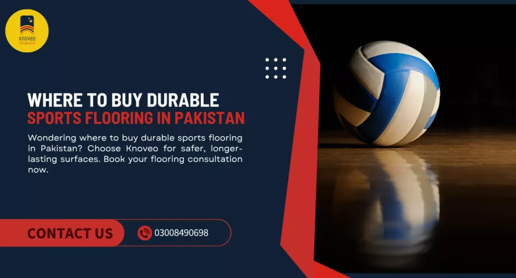 Where to Buy Durable Sports Flooring in Pakistan | Knoveo