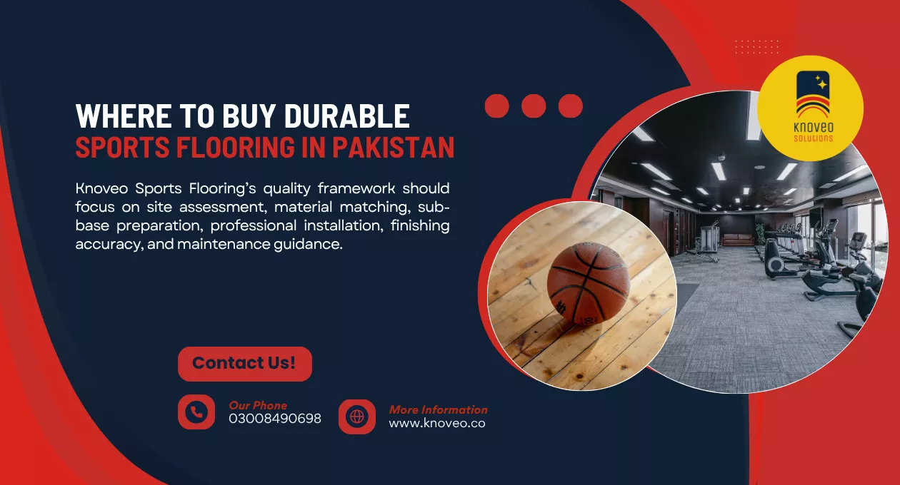 Where to Buy Durable Sports Flooring in Pakistan | Knoveo