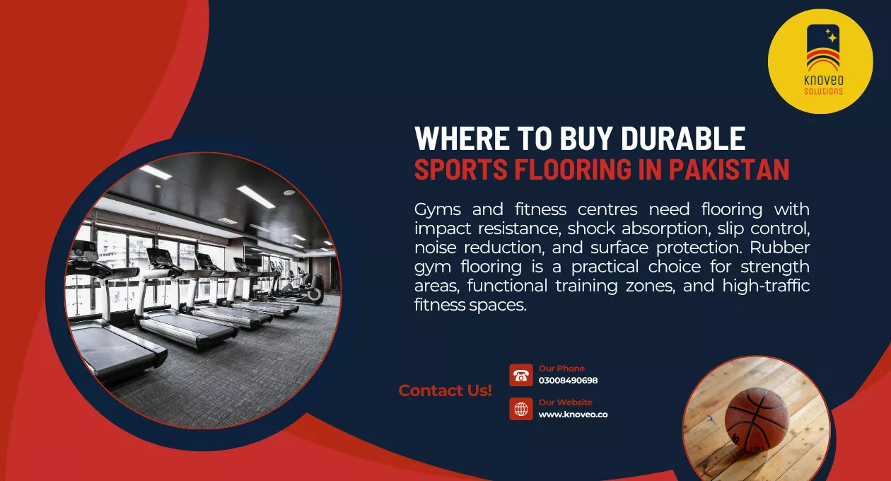 Where to Buy Durable Sports Flooring in Pakistan | Knoveo