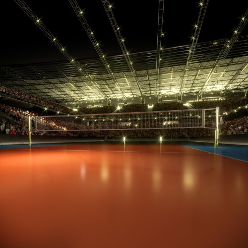 Indoor Volleyball court flooring
