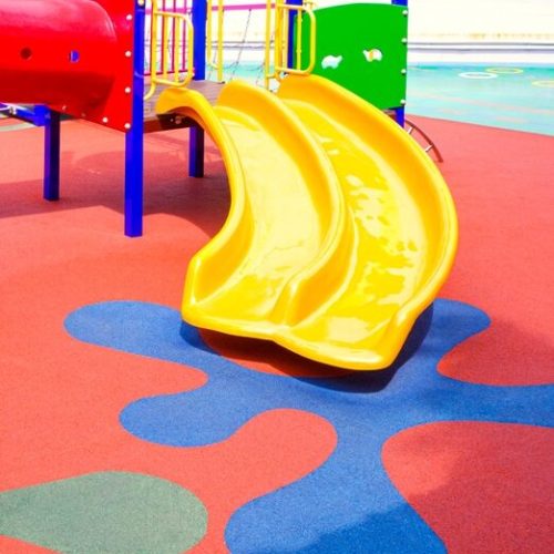 Playground,Floor,Modern,Background,,Pattern,Architecture,Design,Of,Colorful,Safety